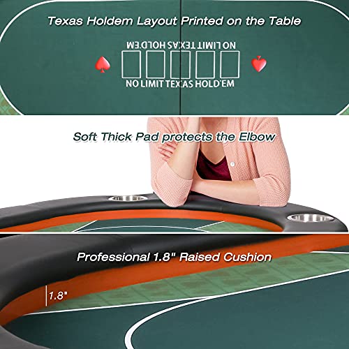 Commercial Printing & Packaging Pvt Ltd Photos - 8-Player Foldable Poker Table With 1.8