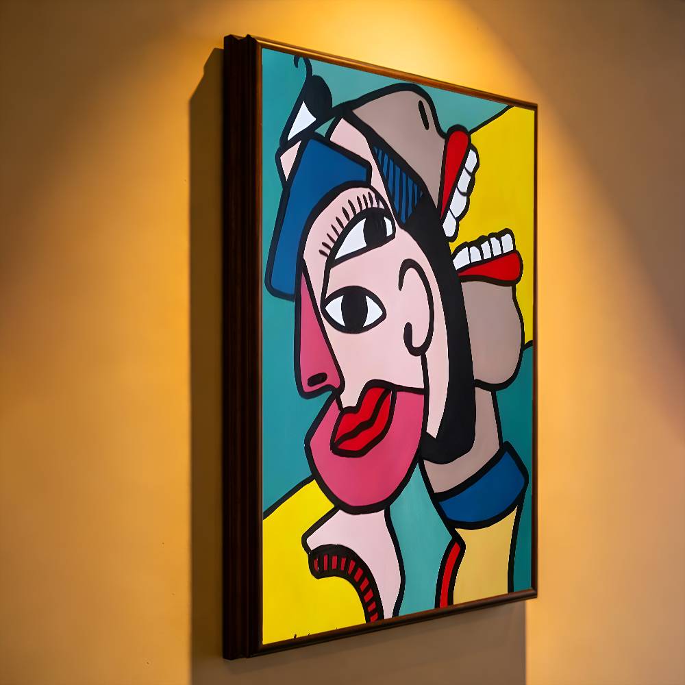 Picasso Abstract Art Premium S - Commercial Printing & Packaging Pvt Ltd Photos ulasan dan harga
