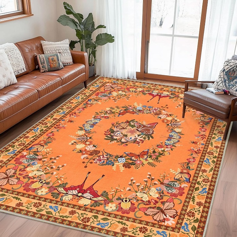 Vintage Living Room Carpet Lar - Printing On Commercial ulasan dan harga