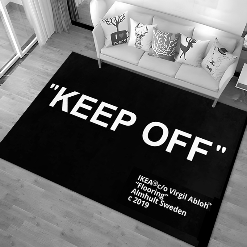 Keep Off Area Rugs 3D Printed  - Commercial Printing & Packaging Pvt Ltd Photos ulasan dan harga