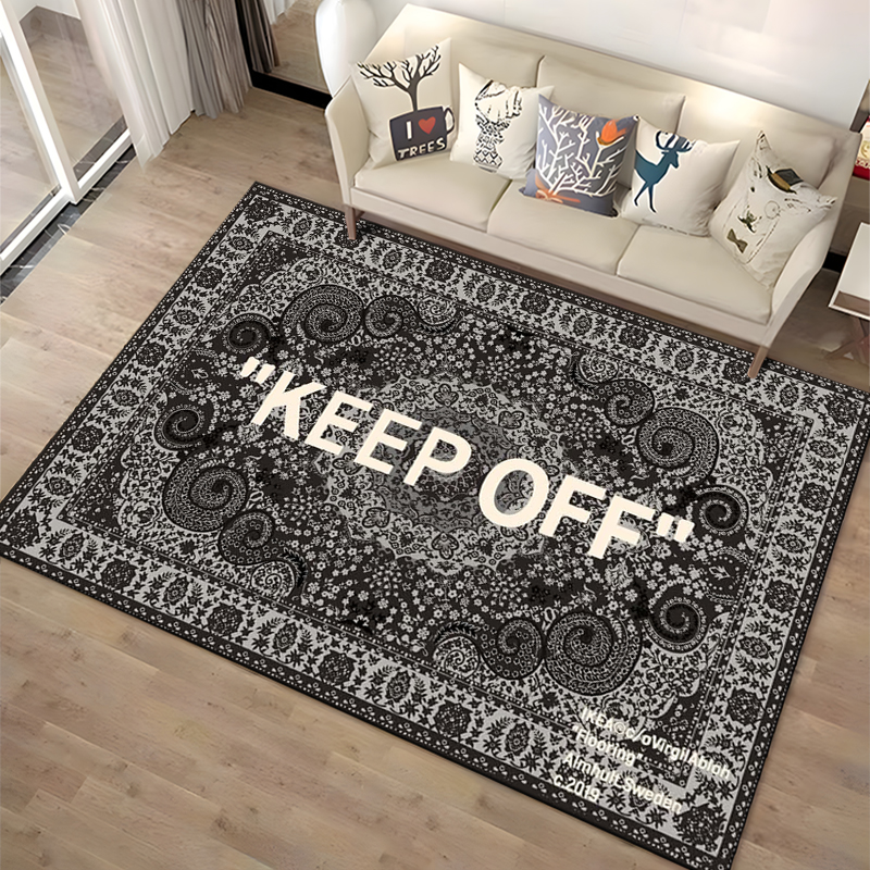 Keep Off Area Rugs 3D Printed  - Commercial Printing & Packaging Pvt Ltd Photos ulasan dan harga