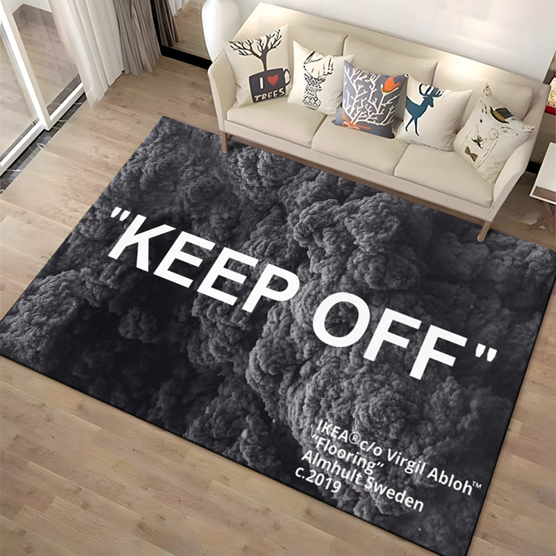 Keep Off Area Rugs 3D Printed  - Commercial Printing & Packaging Pvt Ltd Photos ulasan dan harga
