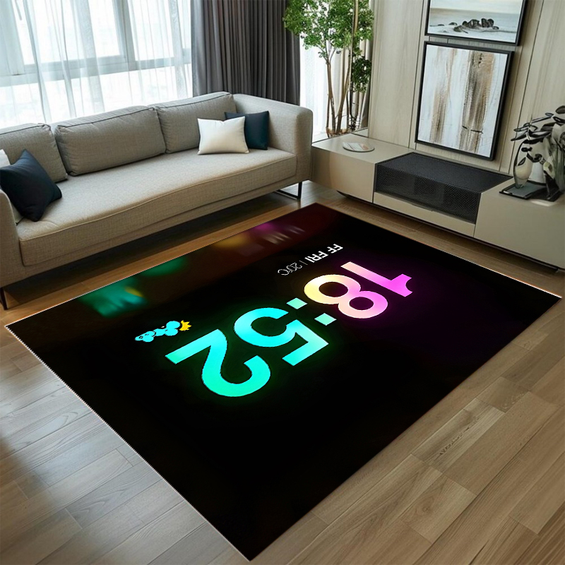 Neon Digital Clock Print Non S - Commercial Digital Printing ulasan dan harga