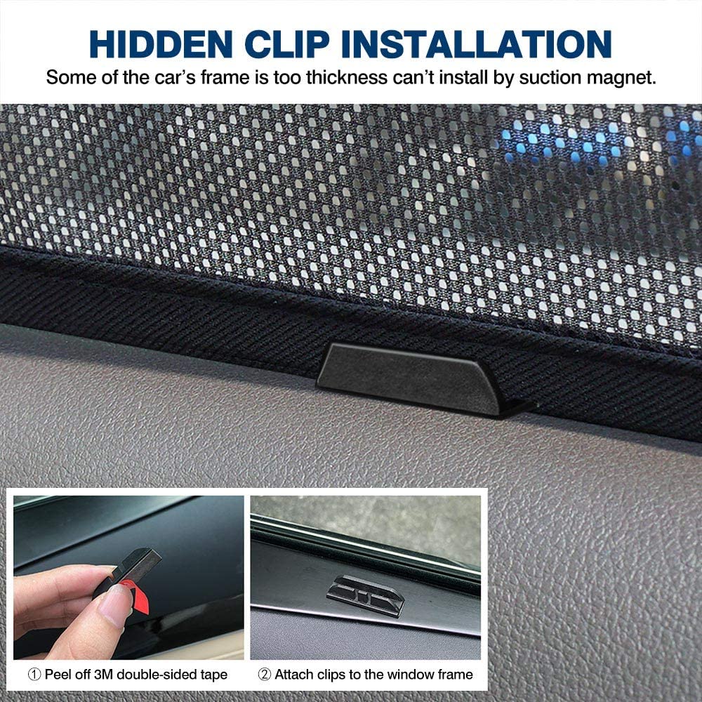 Magnetic Car Sunshade Shield F - Screen Printing Frame Mesh ulasan dan harga