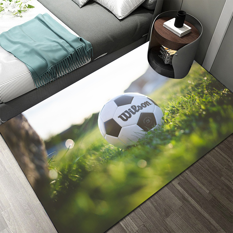 Football Carpet and Rugs Bedro - Commercial Printing & Packaging Pvt Ltd Photos ulasan dan harga