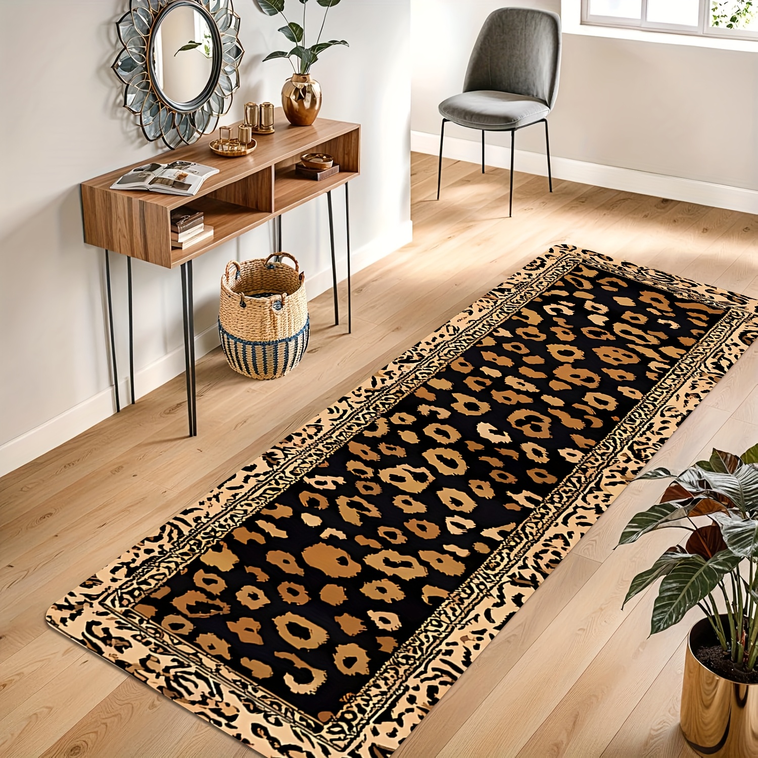 Leopard Print Border Long Runn - Commercial Printing Supplies ulasan dan harga