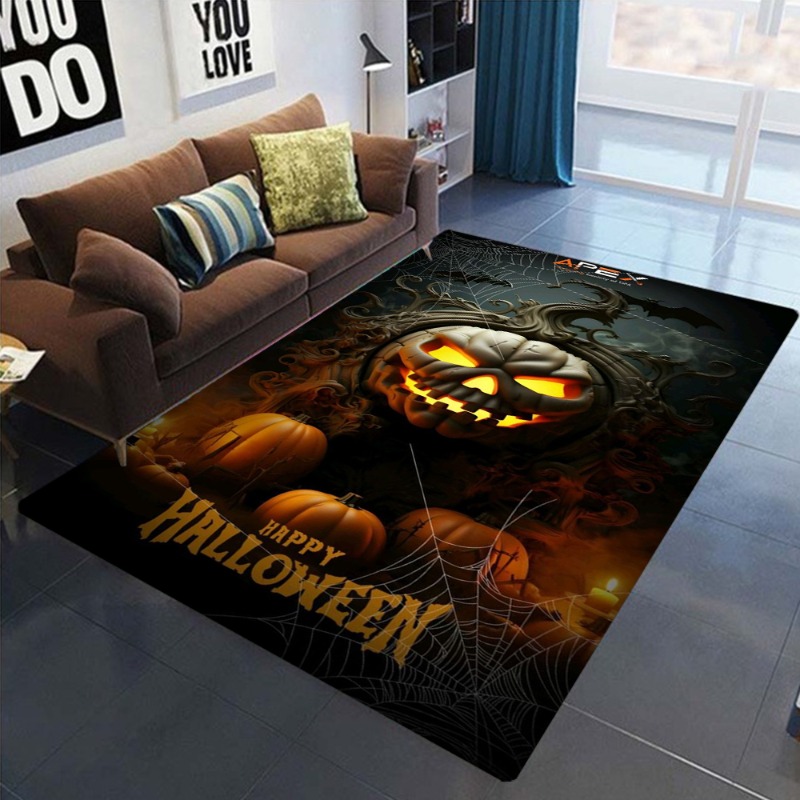 Halloween Carpet Mat Rug Horro - Commercial Printing Supplies ulasan dan harga