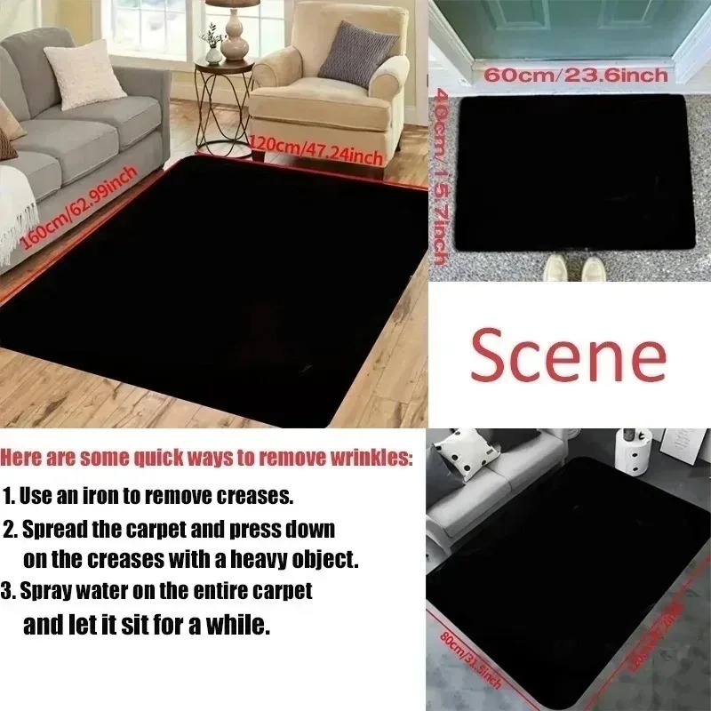 Halloween Carpet Mat Rug Horro - Commercial Printing Supplies ulasan dan harga