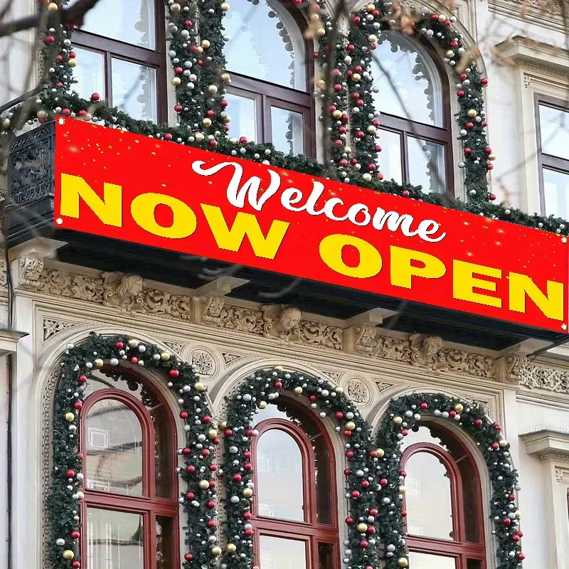 Custom Banner for Grand Openin - Commercial Printing Supplies ulasan dan harga