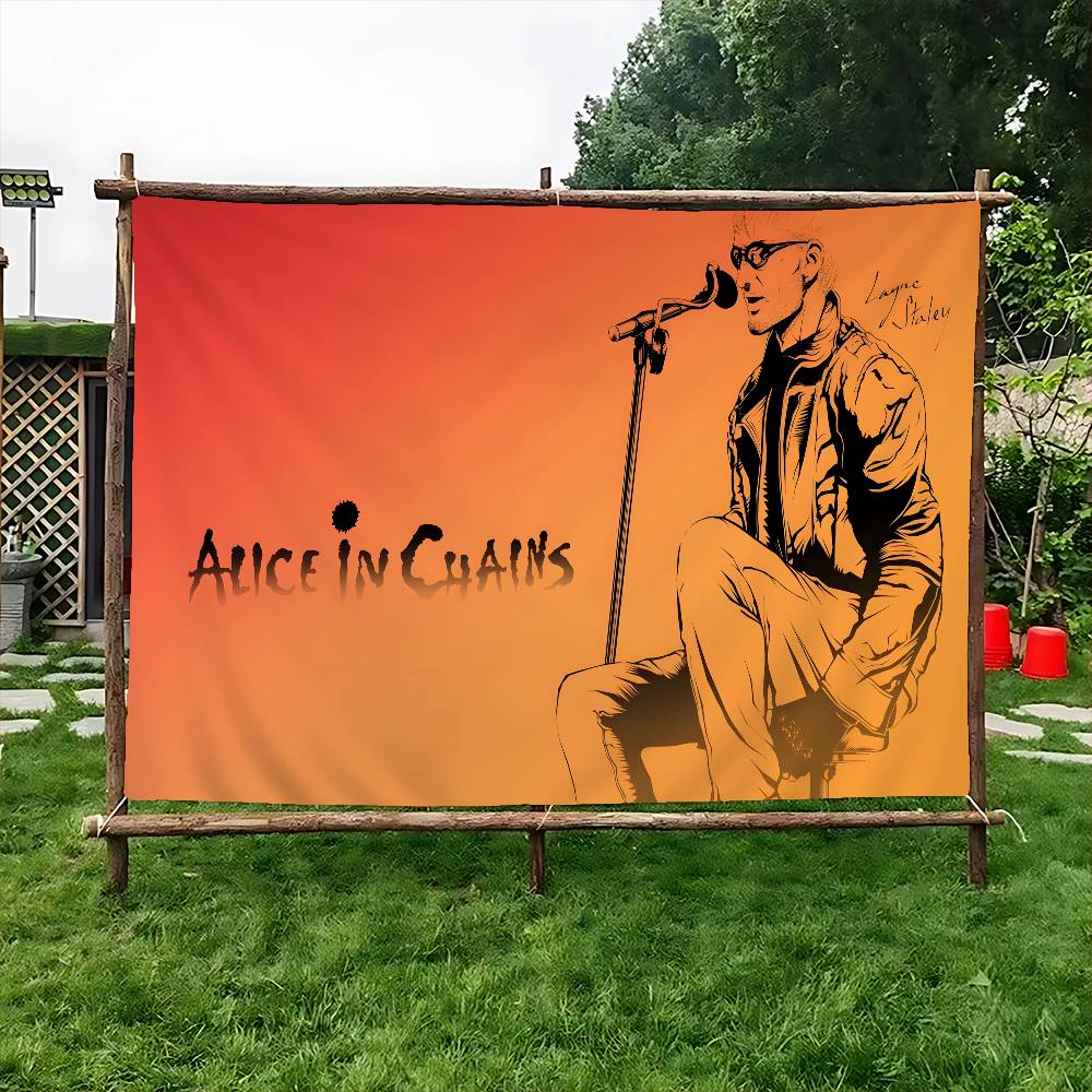 Retro Music Alice In Chains Ad - Commercial Printing Companies Usa ulasan dan harga