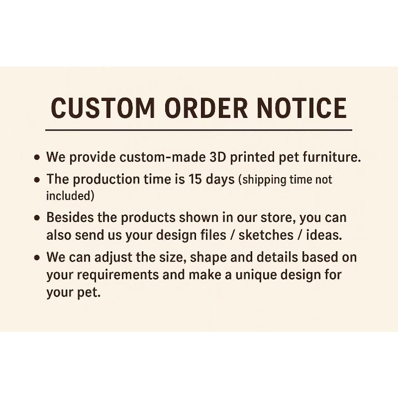 Modern 3D Printed Pet Furnitur - Commercial Printing Supplies ulasan dan harga