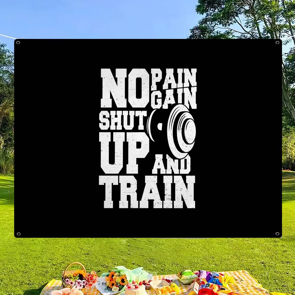 No Pain No Gain GYM Advanced P - Commercial Printing Companies Usa ulasan dan harga