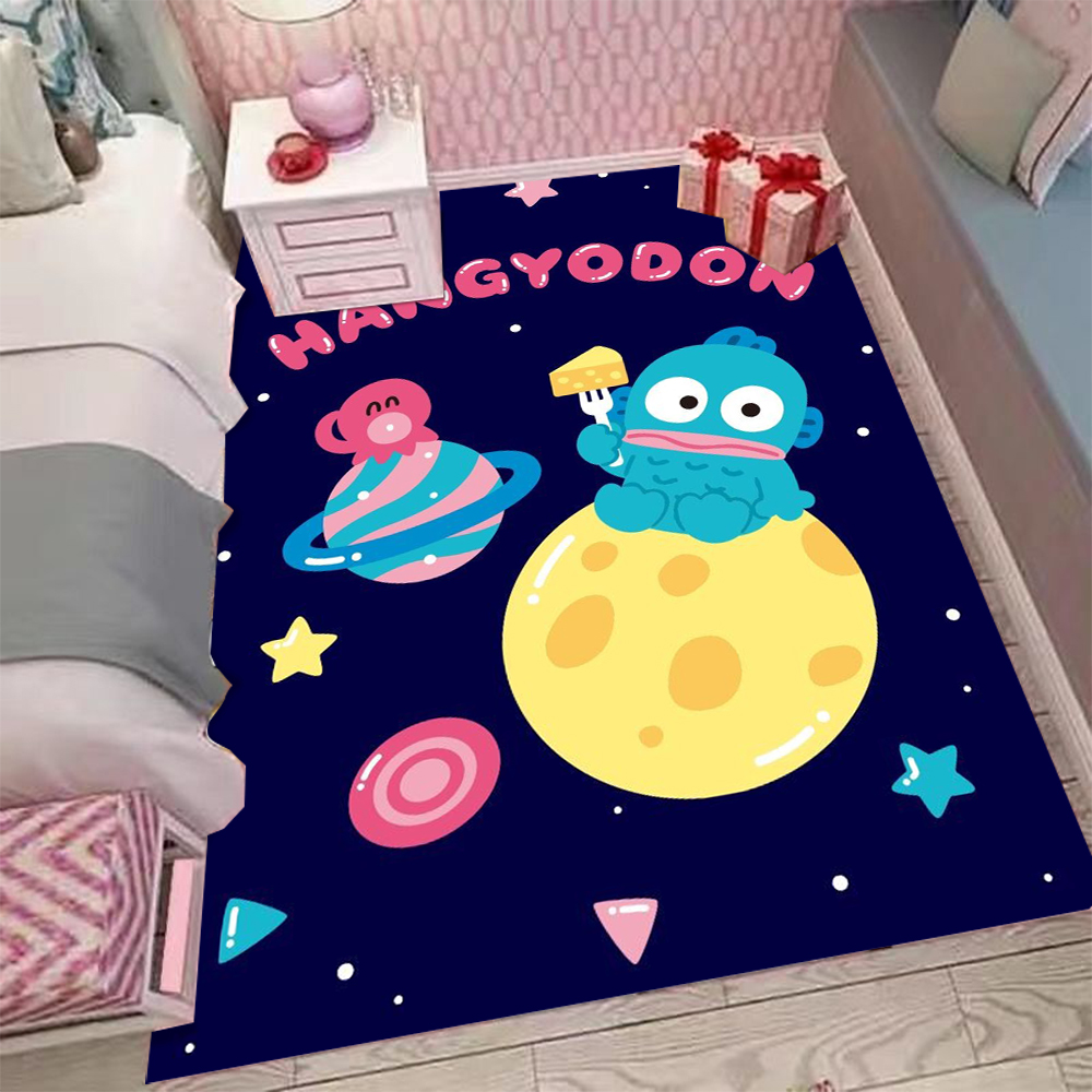 Hangyodon Rug Space Planet Sta - Commercial Printing & Packaging Pvt Ltd Photos ulasan dan harga