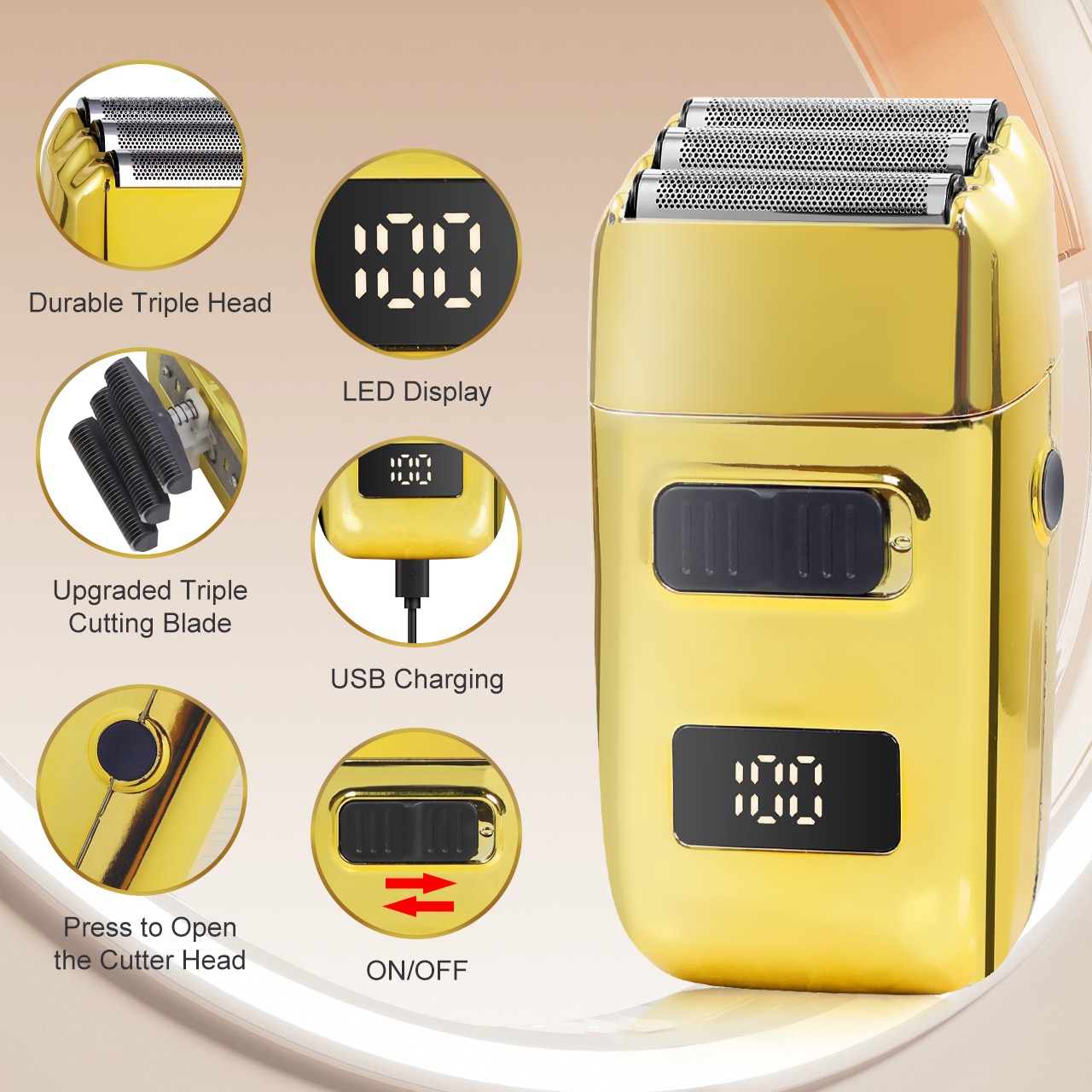 Electric Rechargeable Shaver f - Screen Printing Frame Mesh ulasan dan harga