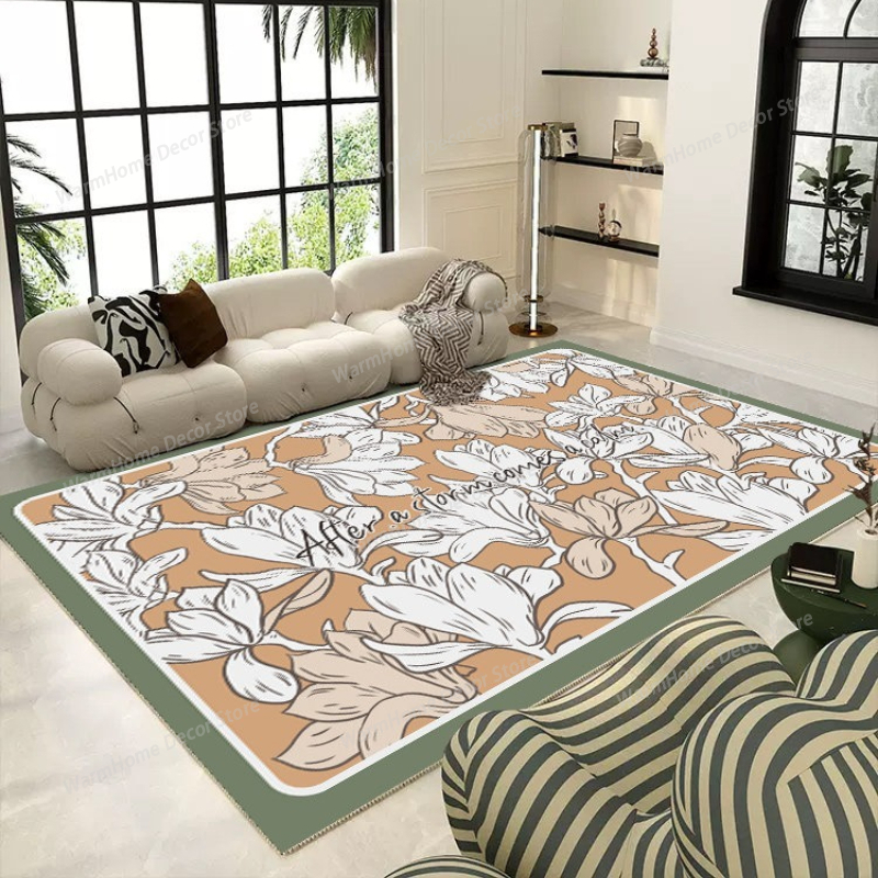 Leaf Flower Print French Livin - Printing On Commercial ulasan dan harga