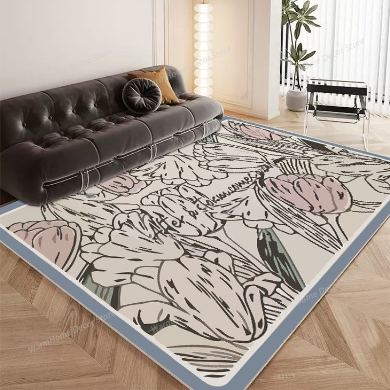 Leaf Flower Print French Livin - Printing On Commercial ulasan dan harga