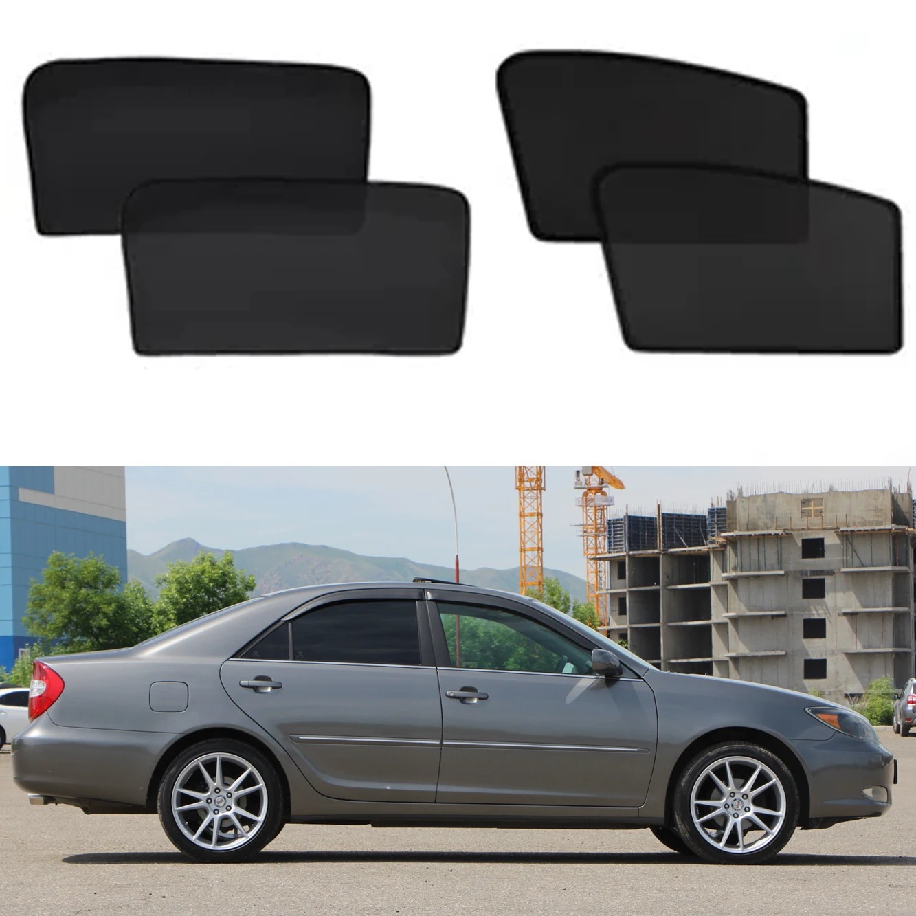 Magnetic Car Sunshade Shield F - Screen Printing Frame Mesh ulasan dan harga