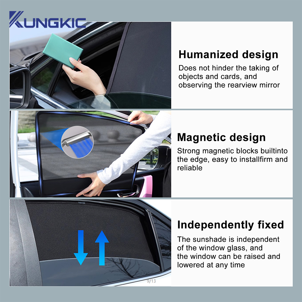 Custom Magnetic Car Window Sun - Screen Printing Frame Mesh ulasan dan harga