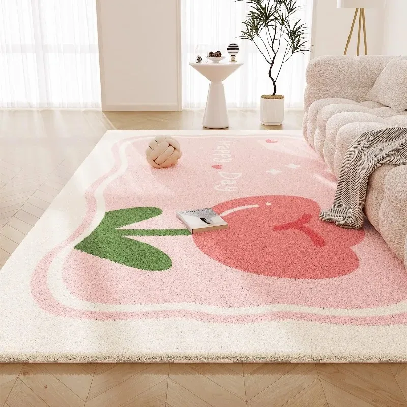 Sweet Pink Living Room Carpet  - Printing On Commercial ulasan dan harga