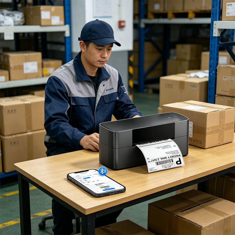 Markfield Shipping Label Print - Commercial Printing Types ulasan dan harga